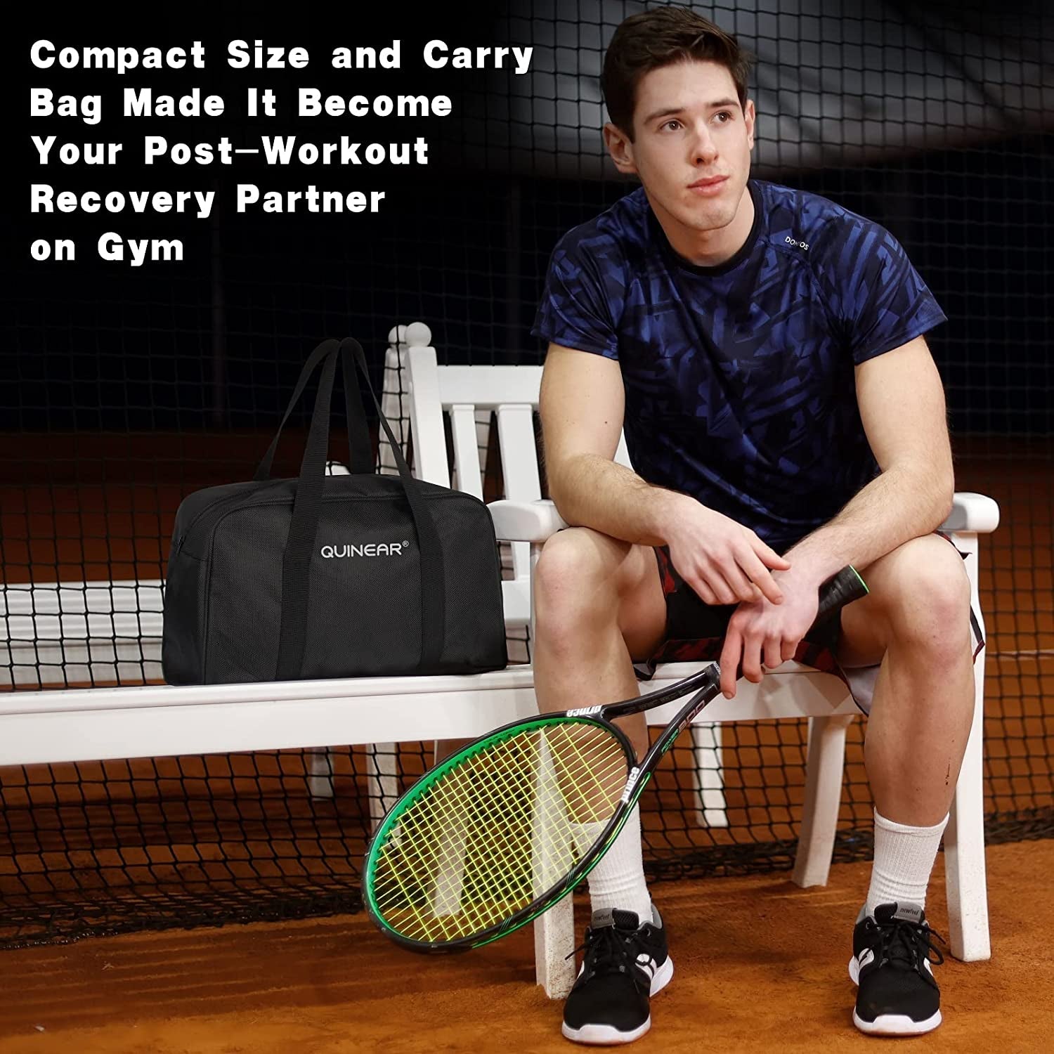 Air Compression Recovery System, Professional Sequential Device for Massage Therapy, Foot and Leg Recovery Boots to Improve Circulation for Athletes, FSA-HSA Eligible (Large)